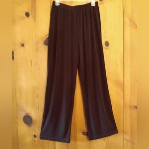 George Simonton Wide Leg Knit Pull On Pants